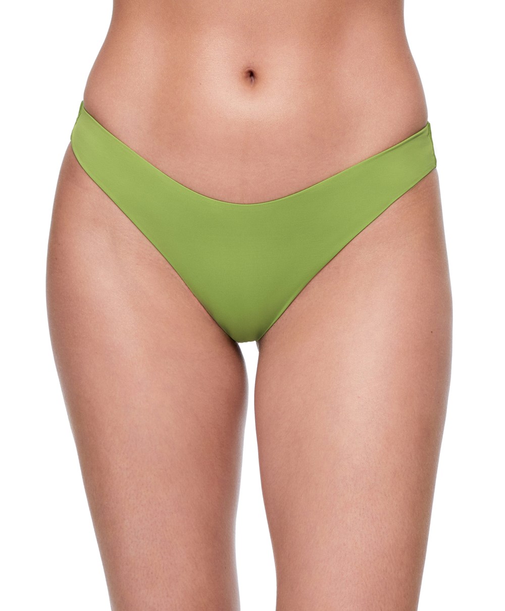 Oysho U-cut Brazilian Bikini Briefs Grønn | WKPG90128