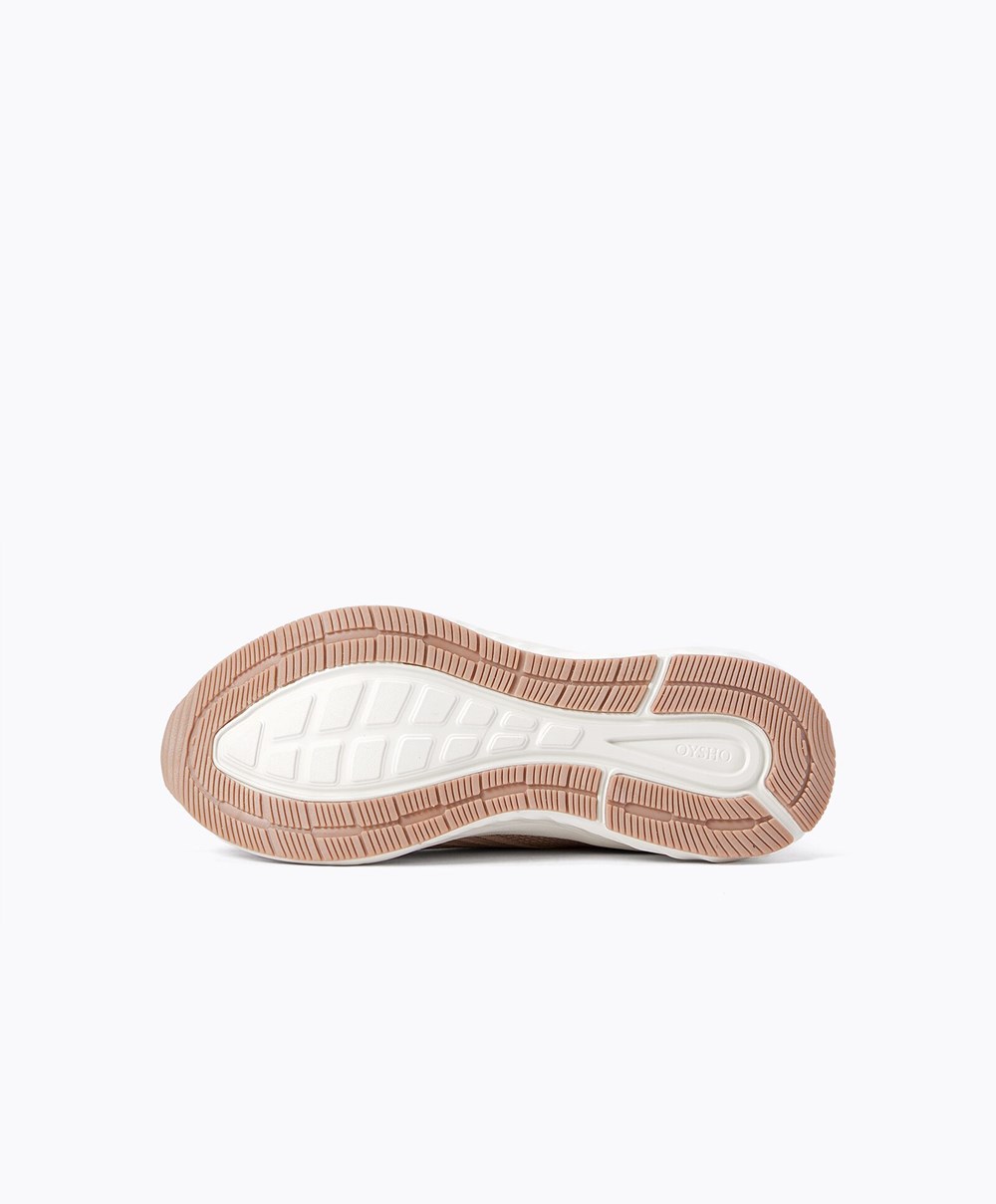 Oysho U-move Beige Rosa | ANYH94806