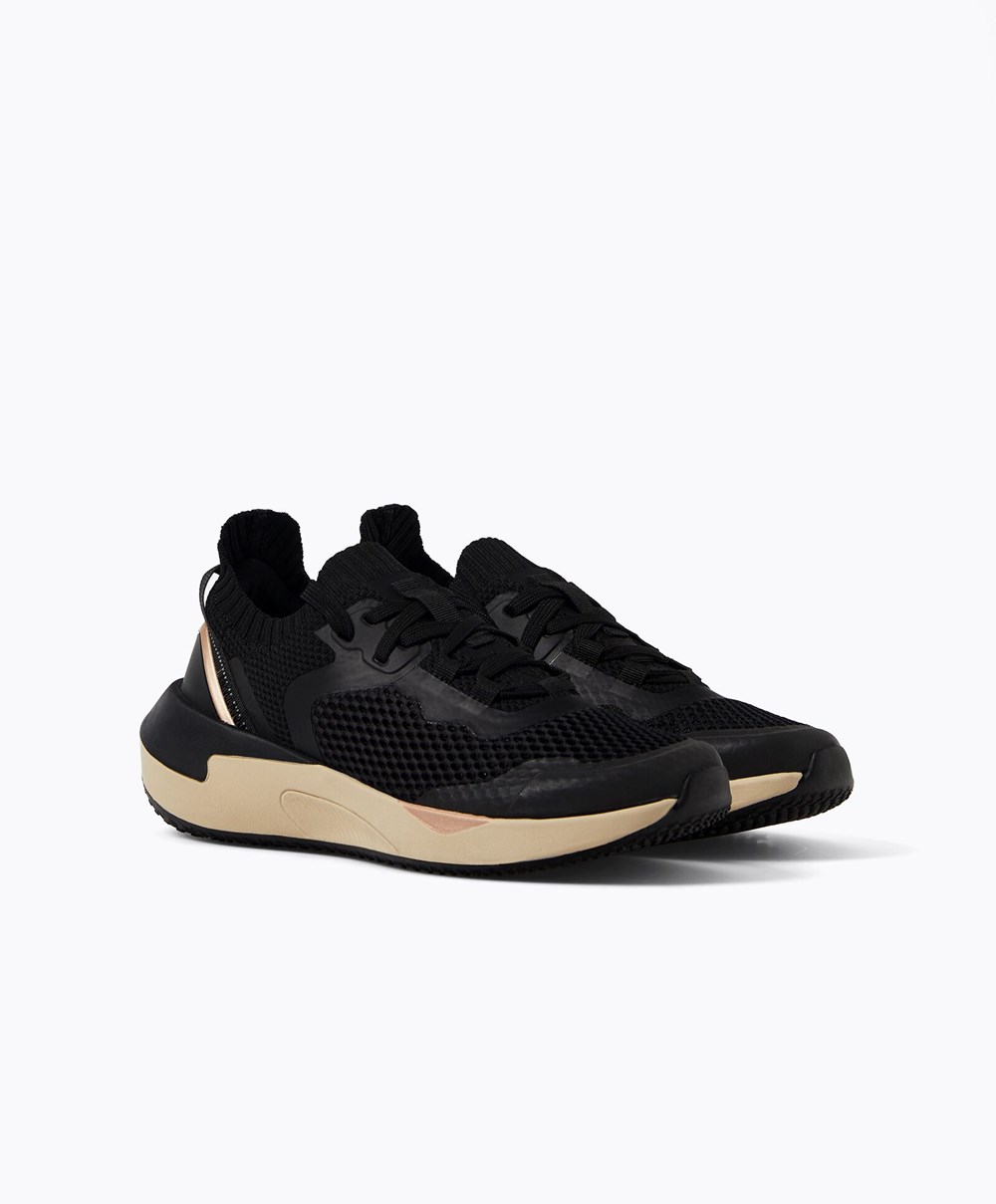 Oysho U-run-stb Trainers Svarte | XHZV85401