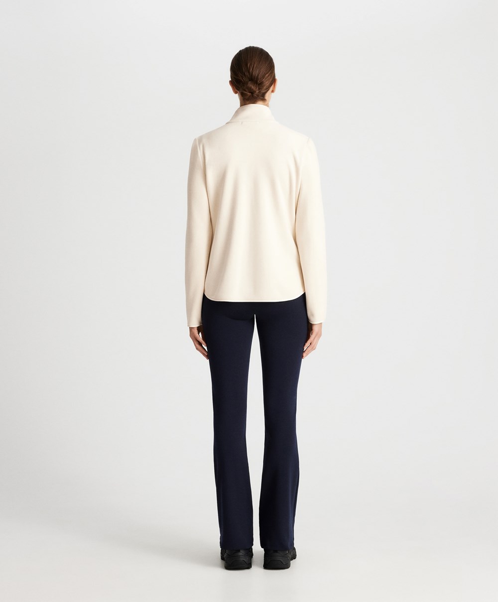 Oysho Warm Flare Trousers Blå | OYNJ89152