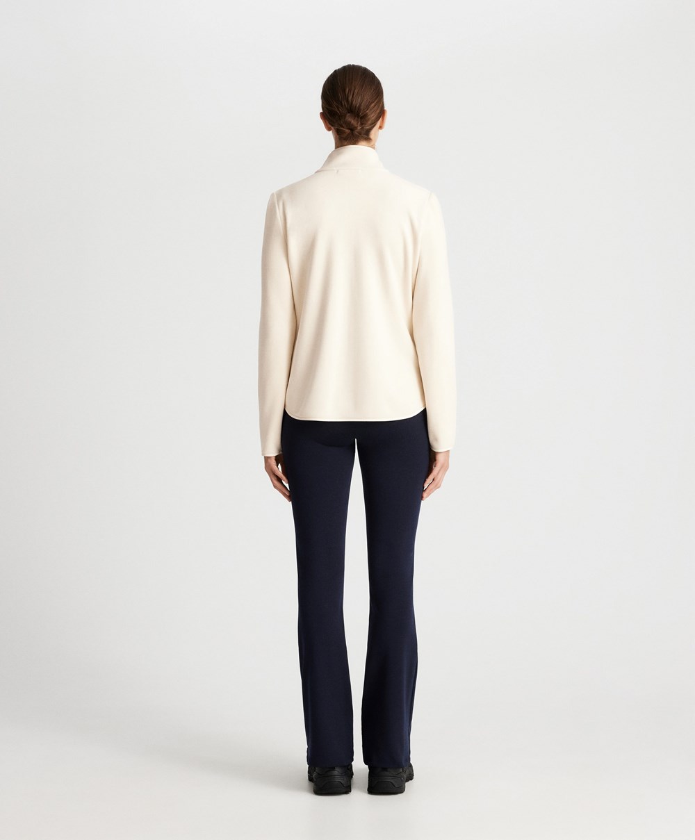 Oysho Warm Flare Trousers Blå | UFIL48602