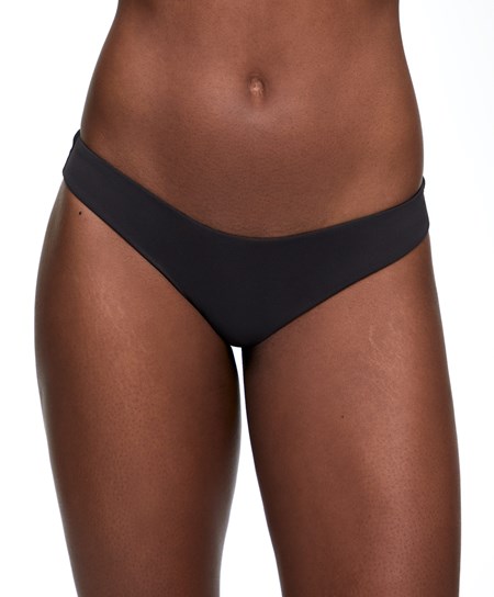 Oysho Brazilian Bikini Briefs Svarte | PZBH08649