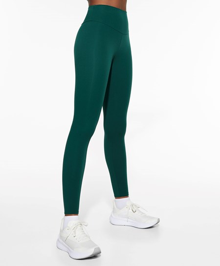 Oysho Comfortlux High-rise Ankle-length Leggings Bottle | NYWJ12087