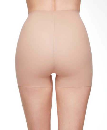 Oysho Invisible Laser-cut Hot Pants Beige | UHXP24761