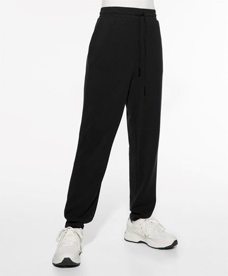 Oysho Modal Joggers Svarte | LFRB15847