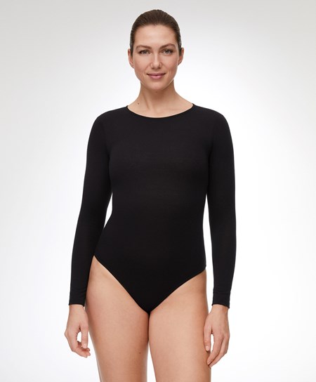 Oysho Outlast® Thermal Body Svarte | XIUW75681