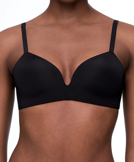 Oysho Push-up Polstret Triangle Polyamide Bra Svarte | KNXL50138