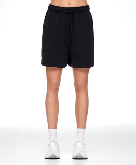 Oysho Soft Touch Modal Bermuda Shorts Svarte | DCOJ97416