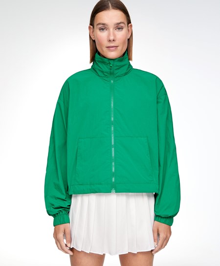 Oysho Vann-repellent Jacket Mørke Grønn | MGXL29481